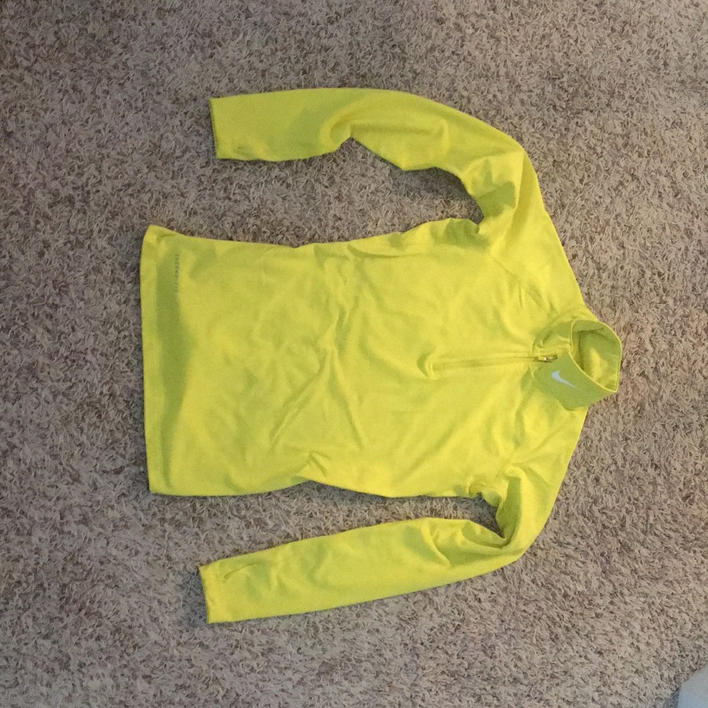 nike pro combat fitted running jacket